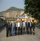 常务副会长朱晓军带队进行南部片区会员单位走访