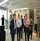 安徽省阜阳市人民政府方旭副市长一行莅临我商会参观考察